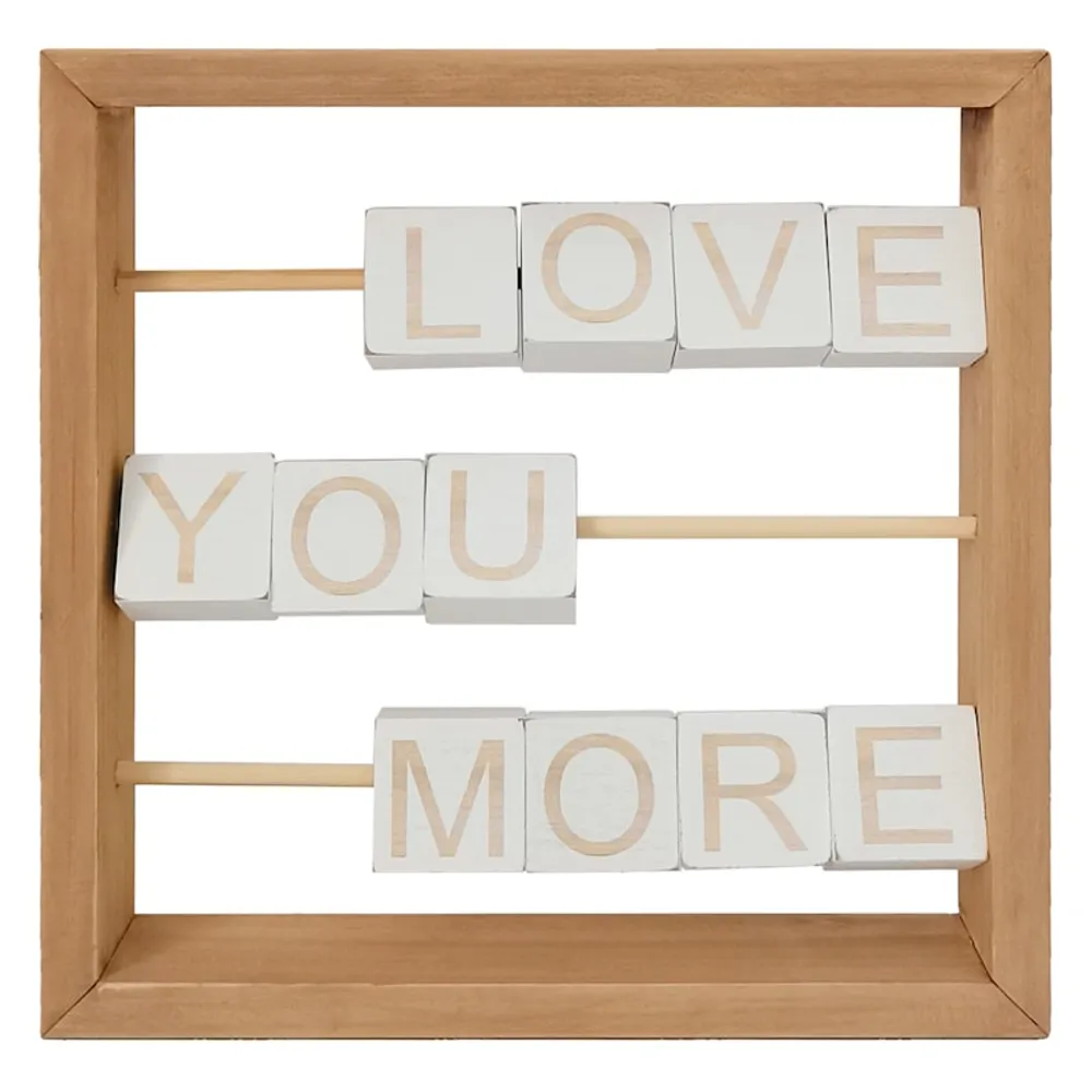 Love You More Sign, 10"