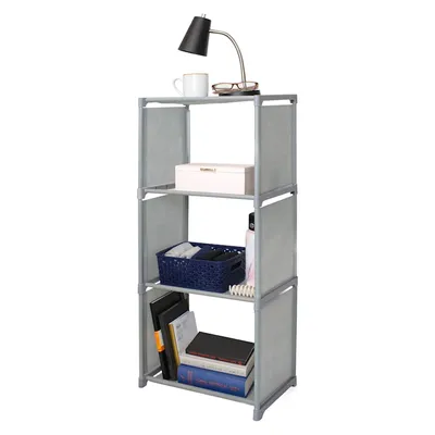 4-Tier Shelves, Grey