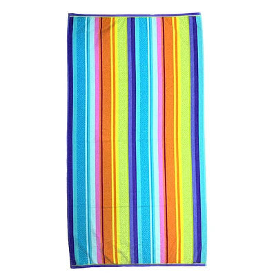 Sugaro Striped Beach Towel, 34x62