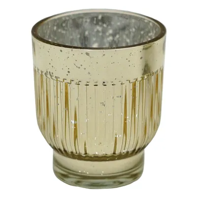 Champagne Glass Votive Candle Holder, 3"