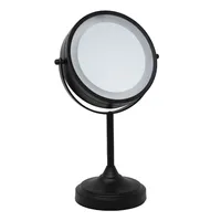 Black Led Vanity Mirror