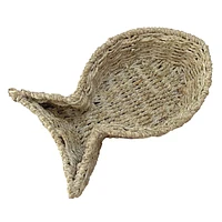 Woven Seagrass Fish Bowl, 11"