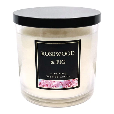 Rosewood & Fig Scented Jar Candle