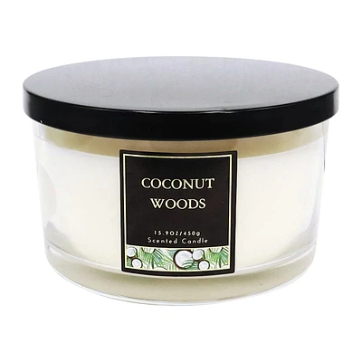 Coconut Woods Scented Jar Candle, 15.9oz