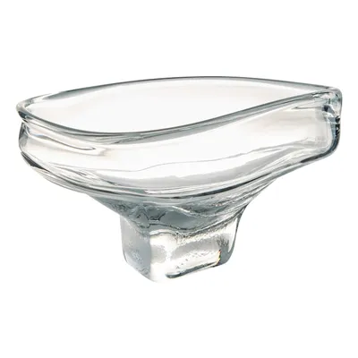Clear Glass Decorative Bowl, 6x12