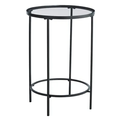 Ross Metal Accent Table, Black