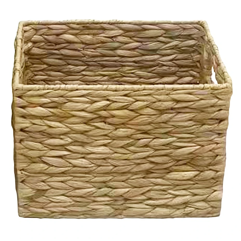 Water Hyacinth Rectangle Basket