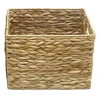 Water Hycacinth Rectangle Basket- Medium