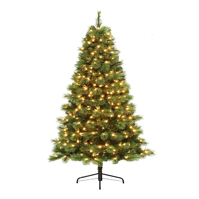 (A48) Pre-Lit LED Christmas Tree, 6'