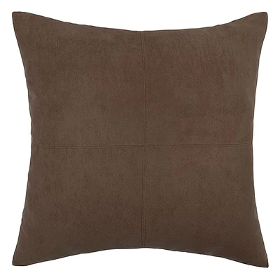 Torrey Faux Suede Throw Pillow