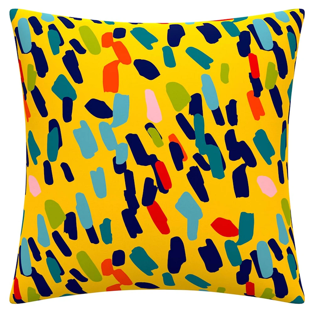 Confetti Square Outdoor Throw Pillow