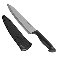 Edgekeeper Black Chef Knife, 8"