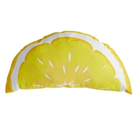 Lemon Slice Outdoor Throw Pillow, 14x26