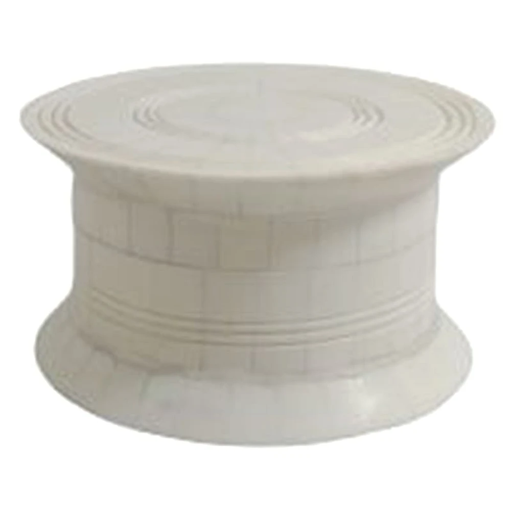 White Decorative Box, 5"