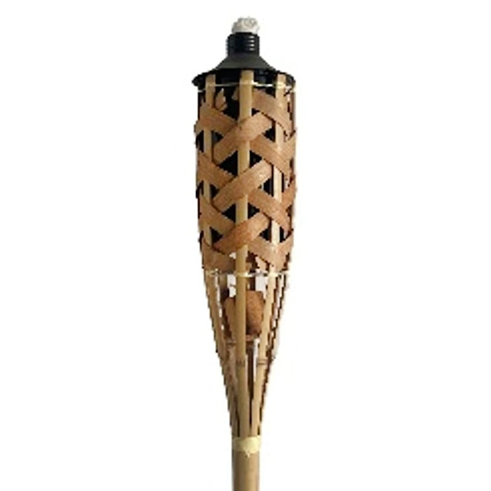 Woven Bamboo Torch