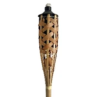 Woven Bamboo Torch