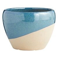 Indoor Reactive Glazed Ceramic Planter