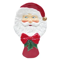 Classic Christmas Santa Ceramic Spoon Rest