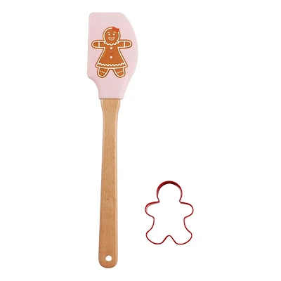 Kitchen Spatula & Cookie Cutter Set