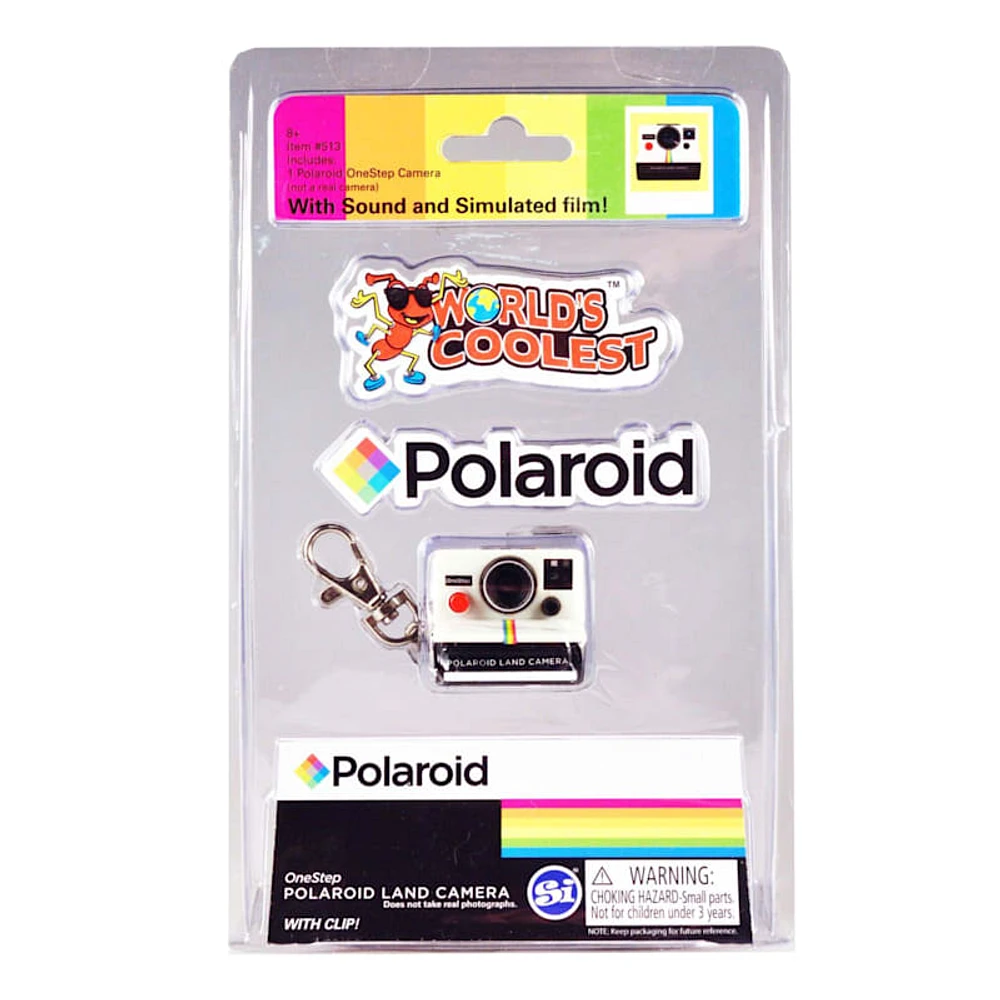 Worlds Coolest Polaroid Camera keychain