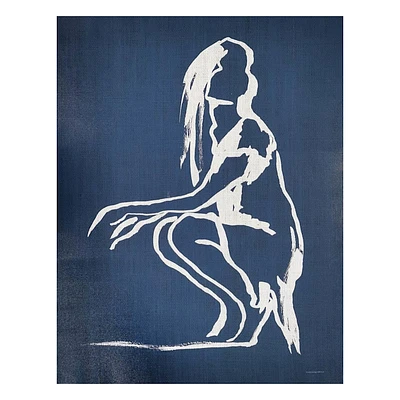 Silhouette Sketch Canvas Wall Art, 22x28