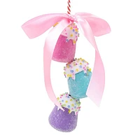 Mrs. Claus' Bakery Mini Gum Drop Cluster Ornament, 6.3"