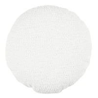 Crosby St. Soft Textured Boucle Round Throw Pillow