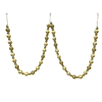 Golden Ornament Garland, 72"