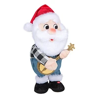 Banjo-Santa in Buffalo Check