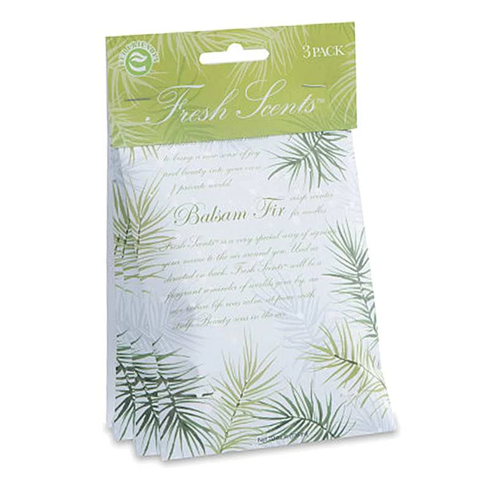 3-Pack Balsam Fir Scented Sachets