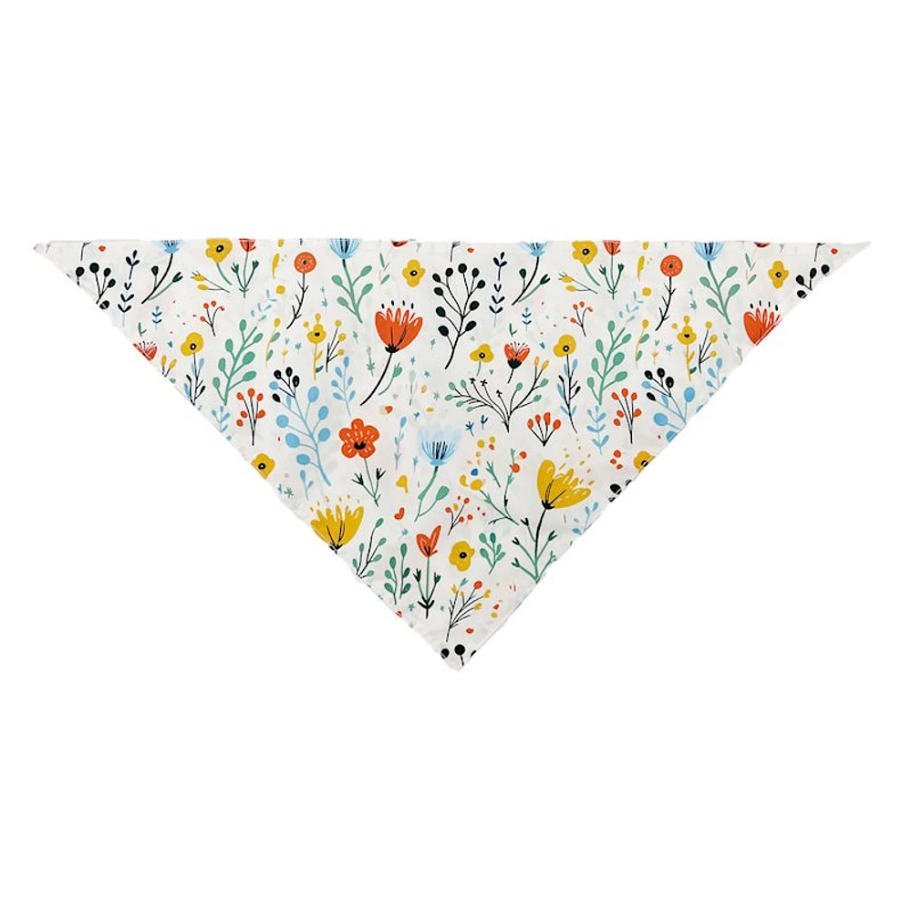 22 X 11 Floral Printed Bandana