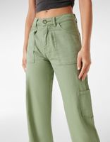 Pantalon cargo sergé