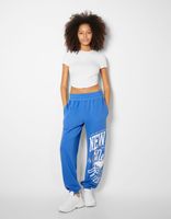 Pantalon jogger molleton varsity