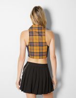 Gilet sans manches tailoring carreaux