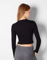 T-shirt à manches longues imprimé
