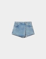 Jupe-short denim décontractée