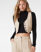 Gilet tailoring rayures tennis