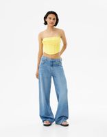 Top corset chiffon papillons