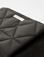 Sac matelassé effet nylon chaîne chunky