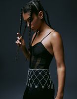 Ceinture jupe strass