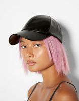 Bonnet effet cuir