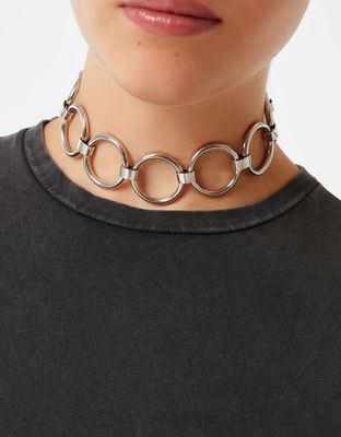 Collier ras-du-cou sphères