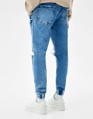 Jean jogger déchiré