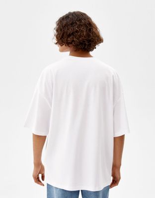 T-shirt oversize à manches courtes