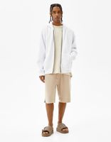Sweat capuche zippé