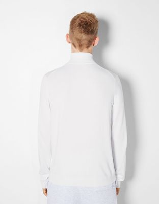 Pull à col roulé