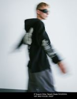 Sweat capuche doubles manches Death Note