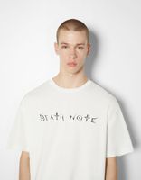 T-shirt manches courtes oversize imprimé Death Note