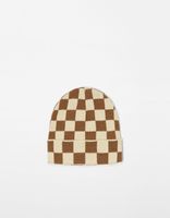Bonnet imprimé damier