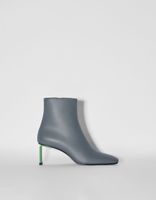 Bottines talon colorées